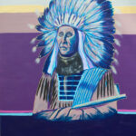 Chief Conquering Bear, Sioux, Portrait from the 12 Chiefs Show.