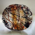 Fused glass bowl to give you joy in everyday life. Highest quality glass.